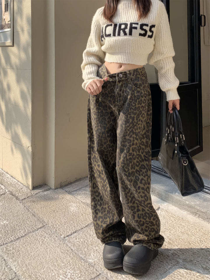 EMILIA | LEOPARD BROEK