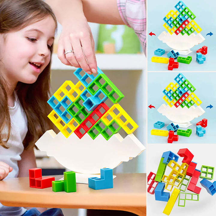 BreinPuzzel™ - Magnetische Tetris Speelset (SET van 16 Stuks) 