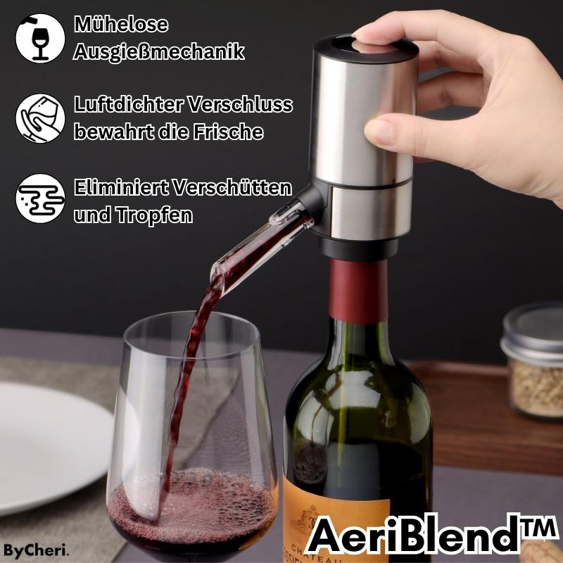 AeriBlend™ - Wijnbeluchter, Bewaarder en Schenker in één | 50% KORTING 