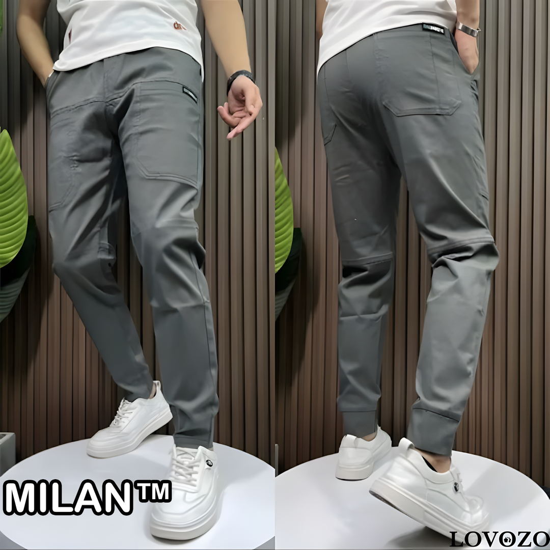 Milan - Stretch Cargo Broek voor Mannen | 50% KORTING