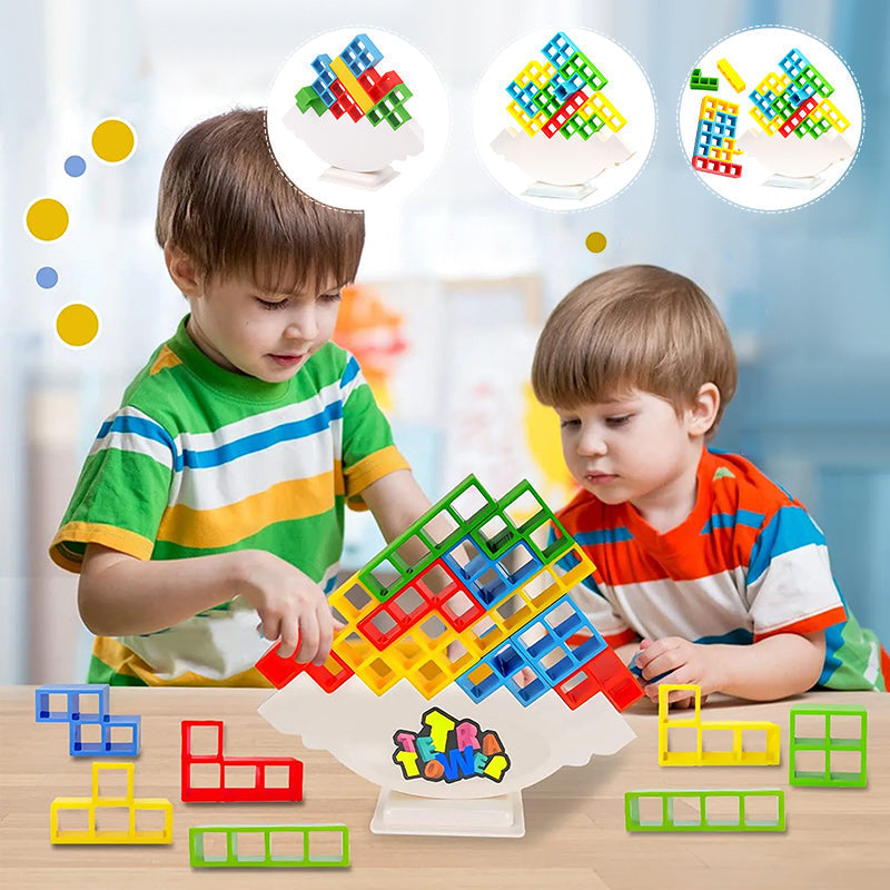 BreinPuzzel™ - Magnetische Tetris Speelset (SET van 16 Stuks) 