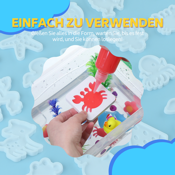 3D-vormen Avontuur - 3D Waterspeelgoed voor Kinderen (Compleet Set)