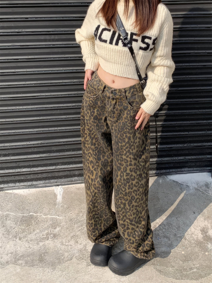 EMILIA | LEOPARD BROEK