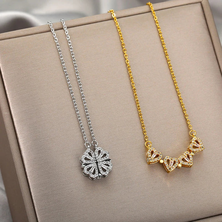 ELLA | LUCKY CLOVER BEDELKETTING