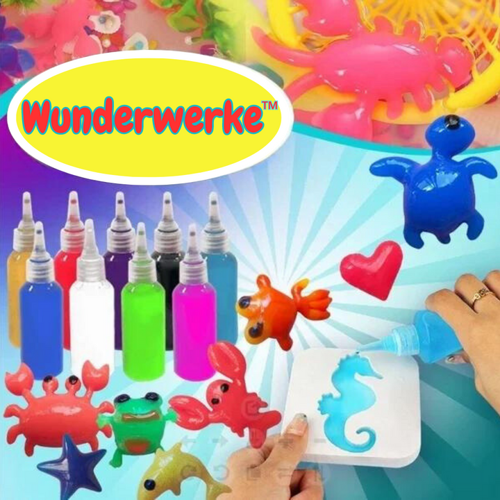 3D-vormen Avontuur™ - 3D Waterspeelgoed voor Kinderen (Compleet Set) 