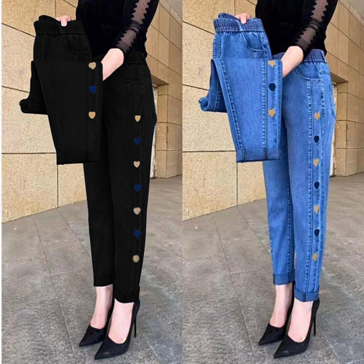 Heartfelt - Elastic Denim Dames Jeans