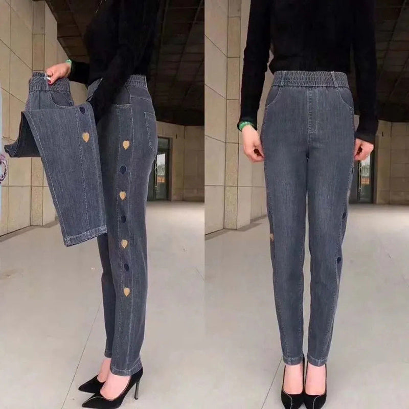 Heartfelt - Elastic Denim Dames Jeans