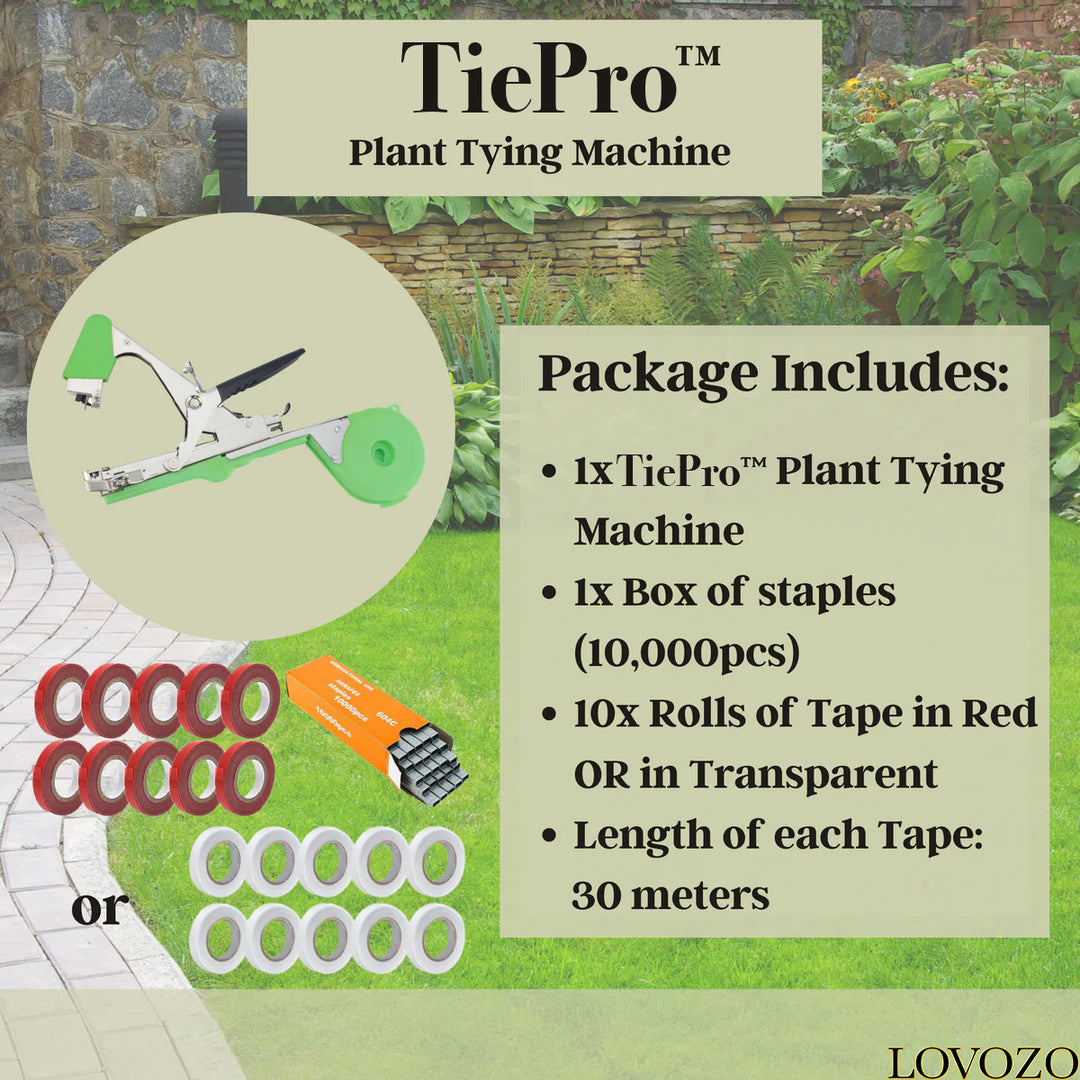 TiePro | Planten Bindtang + 10 Rollen tape GRATIS