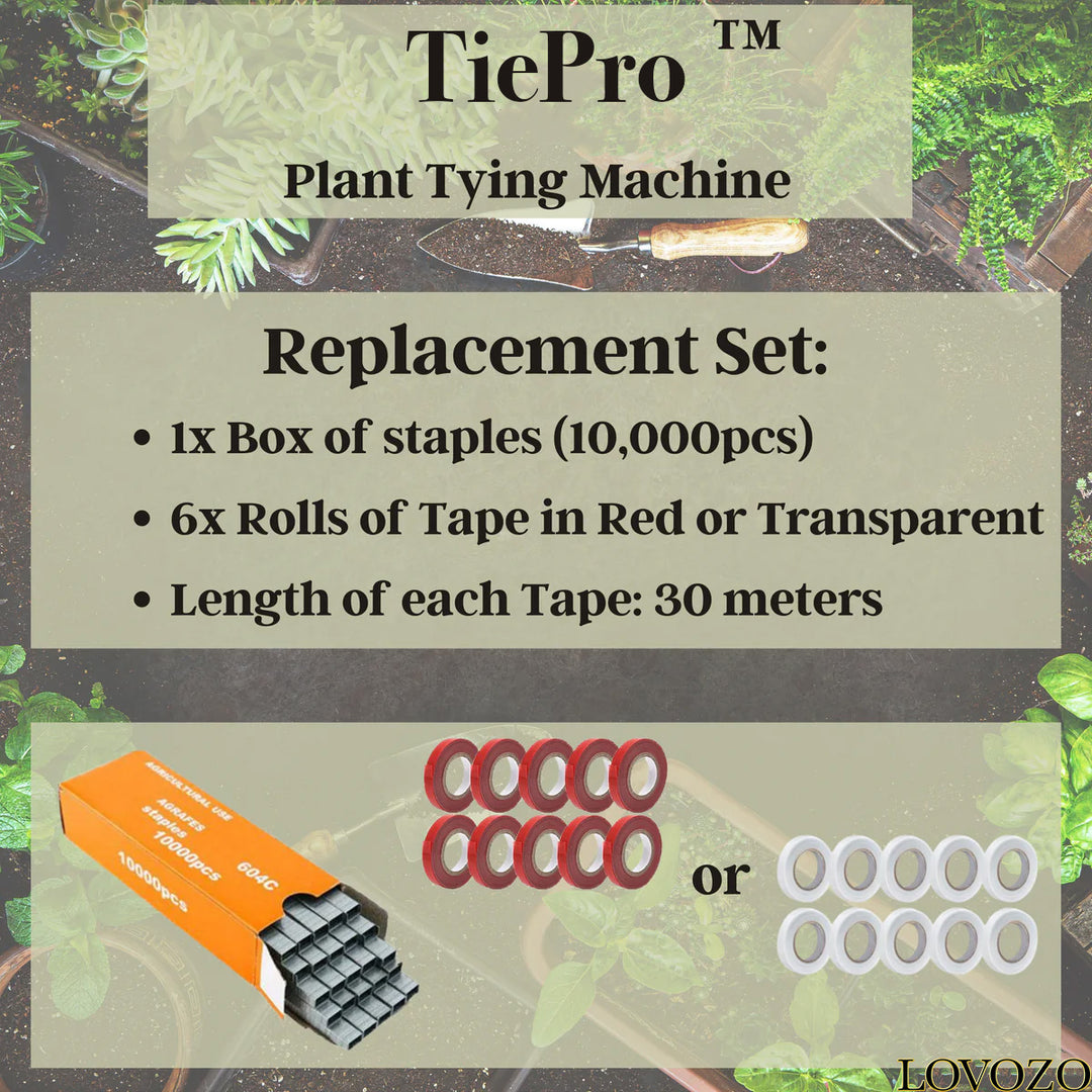 TiePro | Planten Bindtang + 10 Rollen tape GRATIS