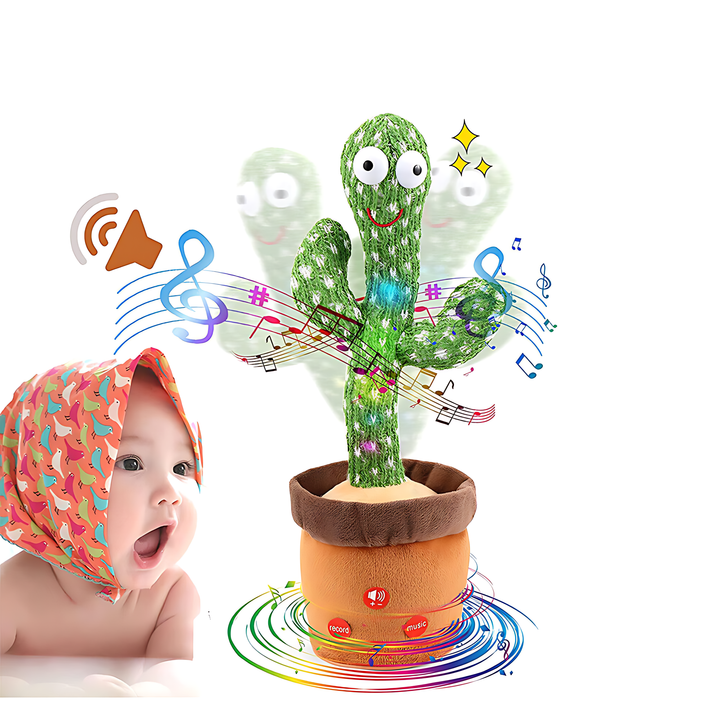 MiniCactussen™ - Cactus die praat en danst! 