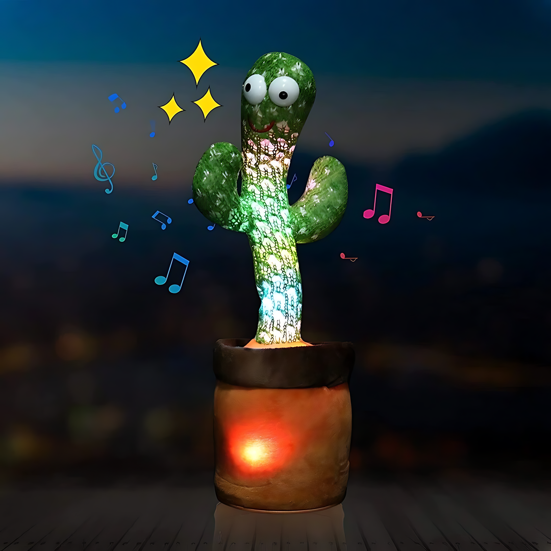 MiniCactussen™ - Cactus die praat en danst! 