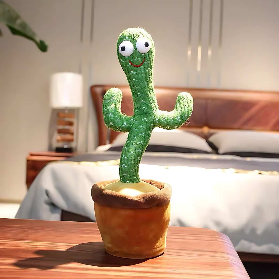 MiniCactussen™ - Cactus die praat en danst! 